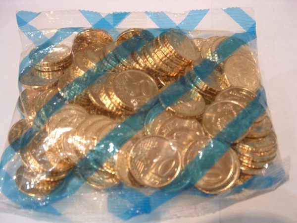 (afbeelding voor) 10 Eurocent 2001 UNC Zak van 100 st